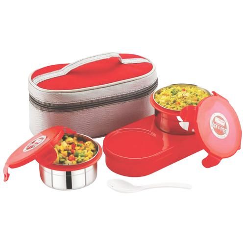 Buy Big Plastics Electric Hot Lunch Box - Steel Online at Best Price of Rs  null - bigbasket