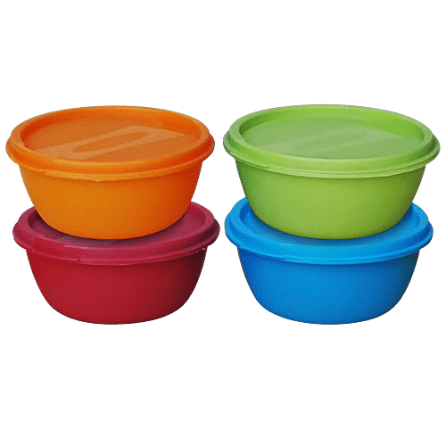 Buy Princeware Storage Containers - Plastic, Assorted Colours, Store ...