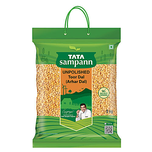 Buy Tata Sampann Unpolished Toor Dal/Arhar Dal Online at Best Price of ...