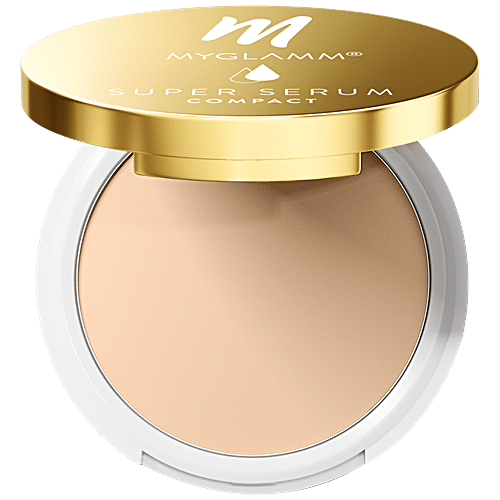 Buy MyGlamm Super Serum Compact Powder - Infused With Hyaluronic Acid ...