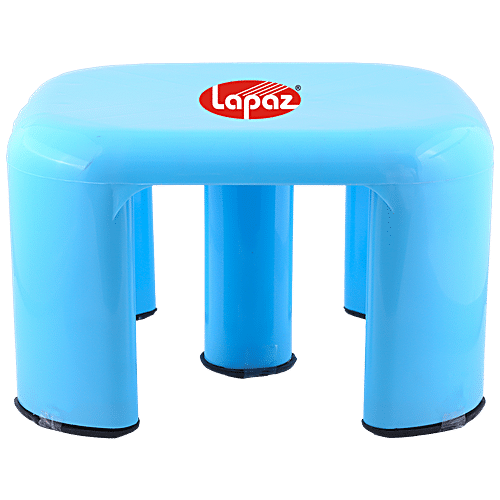 Buy Lapaz Bathroom Stool Patla Jumbo Plastic Light Blue