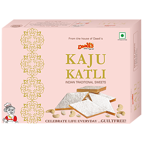 Buy Daadi's Kaju Katli Online at Best Price of Rs 220 - bigbasket