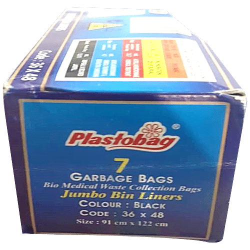 Buy Plastobag Garbage Bags - 51 Microns, Jumbo Online At Best Price Of ...