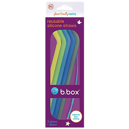  Bubba Big Straw 5 Pack of Reusable Straws (Assorted