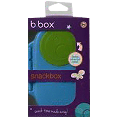 Buy Bbox Snack Box - Ocean Breeze Blue Green, Silicone, Leak-proof ...