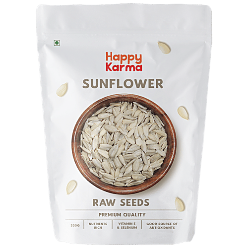 Buy Happy Karma Raw Sunflower Seeds Nutrient Rich, Vitamin E