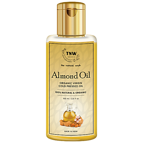 Buy Tnw The Natural Wash Virgin Almond Oil 100 Natural Organic Cold Pressed For Face Hair 4881