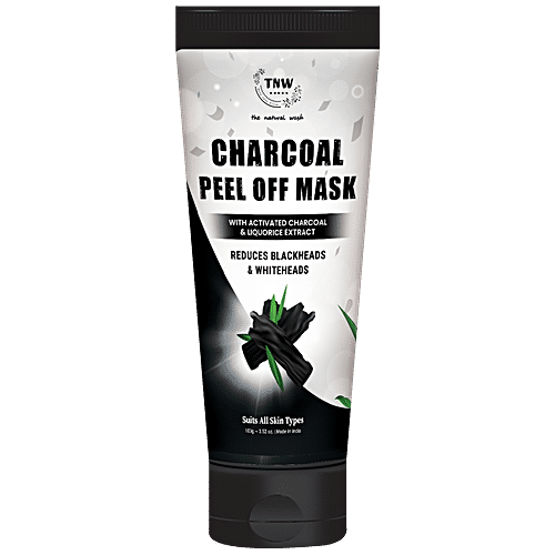 Buy TNW The Natural Wash Charcoal Peel Off Mask Reduces Blackheads