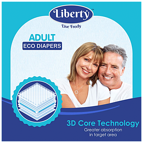 Buy Liberty Eco Adult Diaper Pants Large Waist Size 101 152 Cm Unisex Online At Best Price 3254