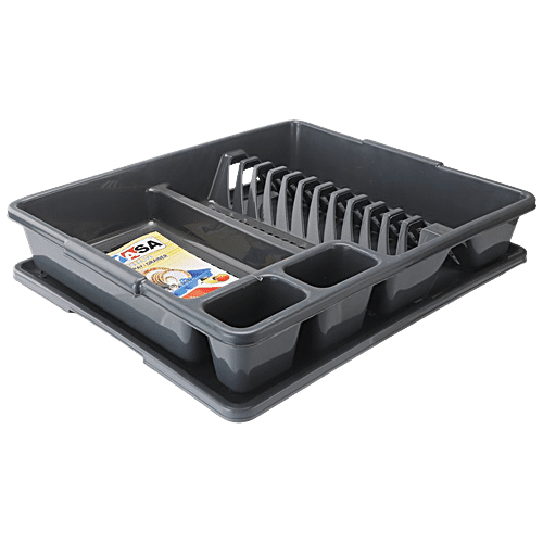 sumo ware industries Dish Drainer Kitchen Rack Plastic DISH RACK Price in  India - Buy sumo ware industries Dish Drainer Kitchen Rack Plastic DISH RACK  online at