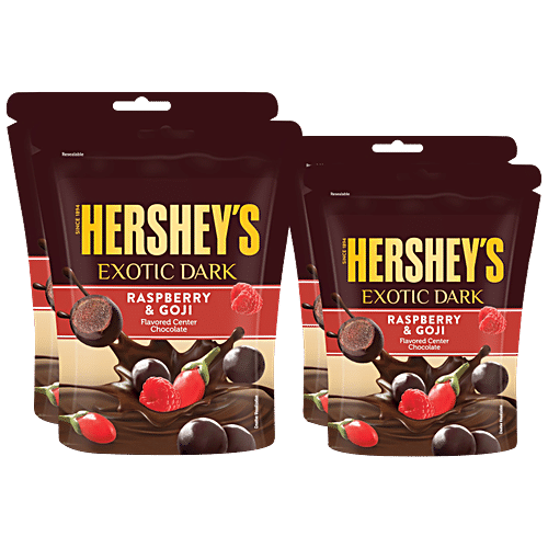 Buy Hersheys Exotic Dark Love Edition Raspberry Goji Valentine Day Chocolate Gift Pack