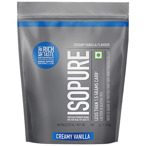 Buy Isopure Protein Powder Drink Mix For Adults - Creamy Vanilla ...