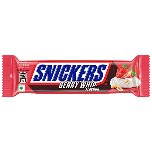 Buy Snickers Chocolate Bar Berry Whip Smooth And Creamy Texture Online