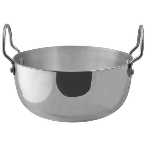 M&M - Stainless Steel Kadai with Handle / Stainless Steel Kadhai