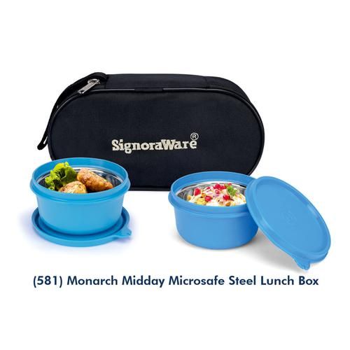 Buy Signoraware Monarch Midday Microsafe Lunch Box With Bag - Leak ...