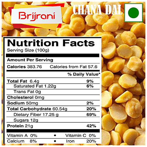 Buy Brijrani Chana Dal - 100% Pure & Premium Quality Online at Best ...