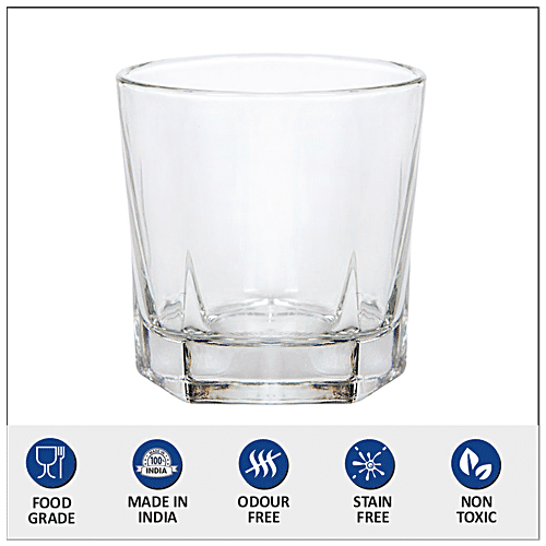 Buy Yera Glass Tumbler - Straight, With Heavy Bottom, Food Grade, Odour &  Stain Free Online at Best Price of Rs 189 - bigbasket