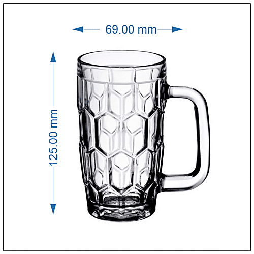 Buy Union Glass Juice/Coffee Glass Mugs Online at Best Price of Rs 595 -  bigbasket