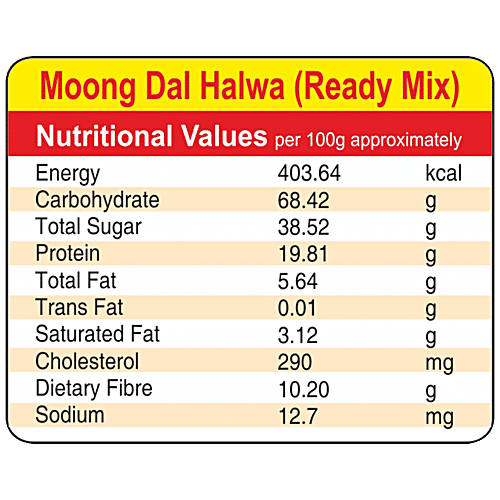 Buy Gm Foods Moong Dal Halwa Instant Mix Online At Best Price Of Rs 120 Bigbasket