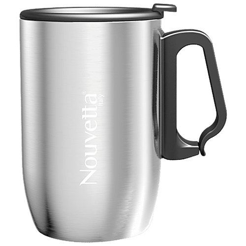 Buy Nouvetta Refresh Vaccum Mug - Steel, Silver Online at Best Price of ...