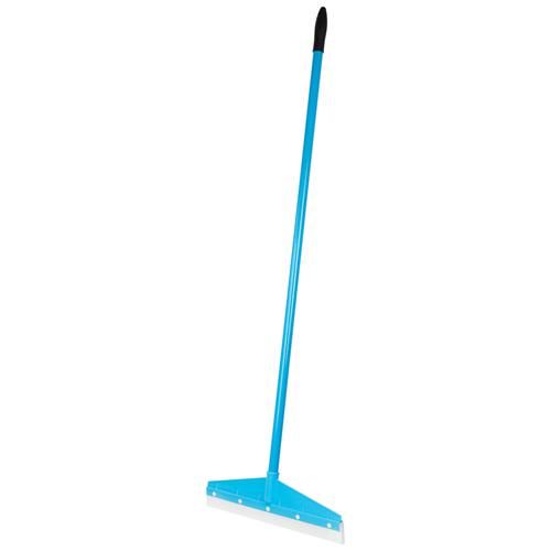 1pc 3 In 1 Floor Mop, Blue Cleaning Brush With Long Handle, For