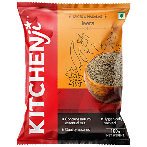 Buy KITCHENJI Cumin/Jeera Seeds - Loaded With Nutrients Online at Best ...