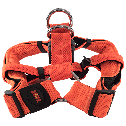 Buy GLENAND Mesh Harness Dca1150 - S, Soft Nylon Cloth, Orange Online ...