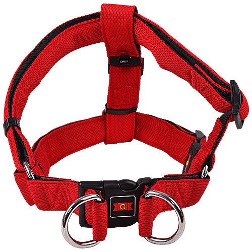 Buy GLENAND Mesh Harness Dca1150 - M, Soft Nylon Cloth, Red Online at ...