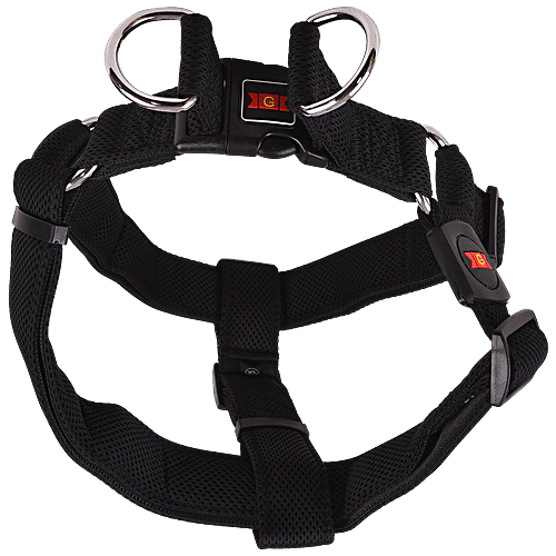 Buy GLENAND Mesh Harness Dca1150 - XL, Soft Nylon Cloth, Black Online ...