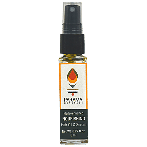 PARAMA NATURALS Nourishing Hair Oil & Serum - Therapeutic, 8 ml