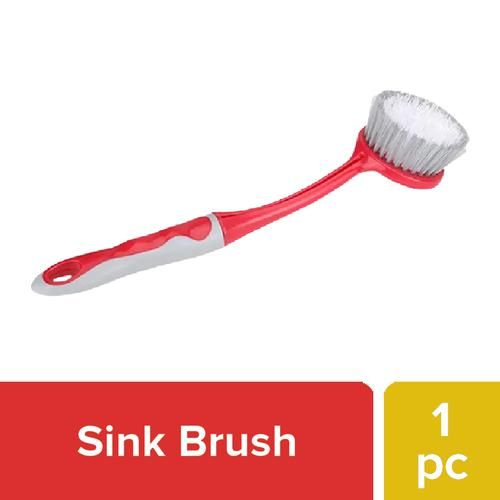 1pc Long Handle Multifunctional Kitchen Brush For Cleaning Oil, Pots,  Dishes And Sink
