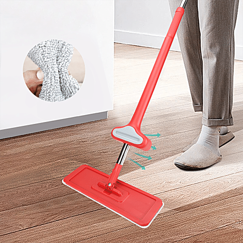 Buy Liao Self-Squeeze Mop Kit With Stainless Steel Handle - Durable ...