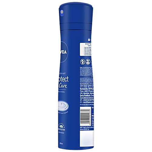 Buy Nivea Deodorant Protect & Care, For Women, Non Antiperspirant, No