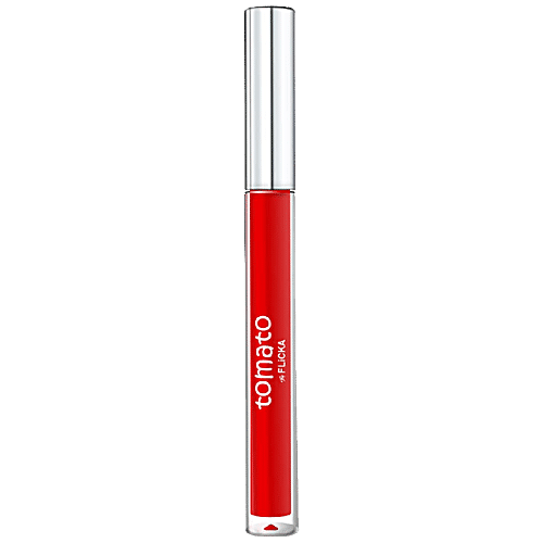 Buy Flicka Tomato Liquid Lipstick Toamto Red Weightless Silky Matte