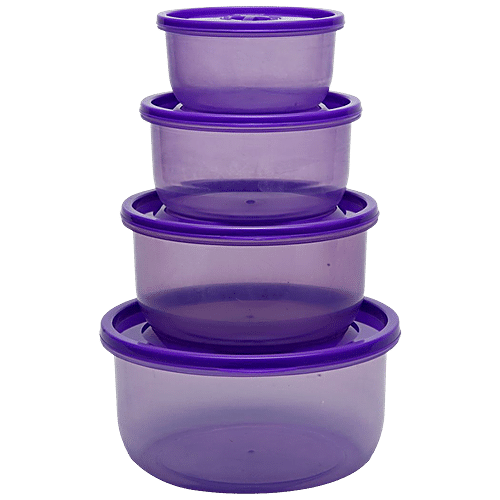 Buy Gluman Microvent Containers - Plastic, 100% Food Grade, Violet ...