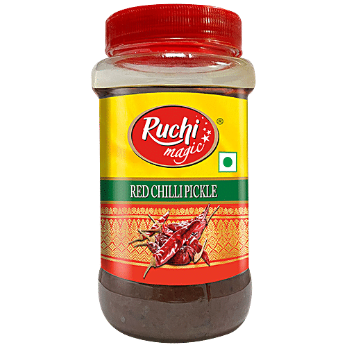 Buy Ruchi magic Red Chilli Pickle Adds Taste Online at