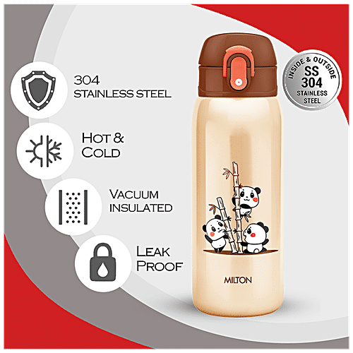 Buy Milton Jolly 475 Stainless Steel Insulated Water Bottle Ivory Online At Best Price Of Rs