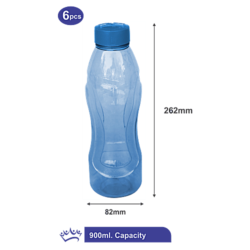 Buy Princeware Daisy Pet Fridge Bottle - Plastic, Blue, Leak-proof ...