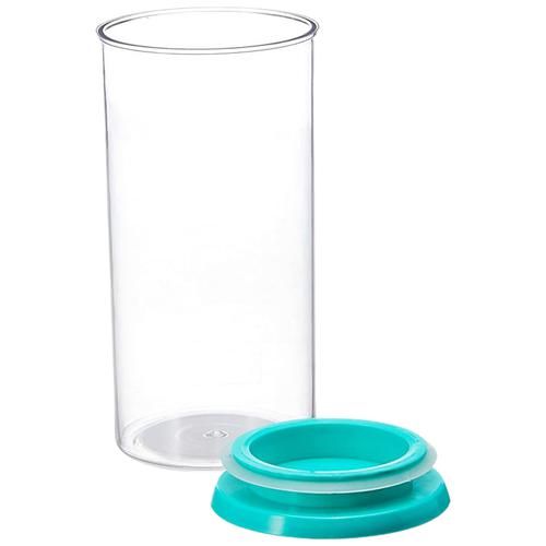 Buy YouBee Plastic Kitchen Storage Container - Air-Tight, Transparent,  Stackable, Grey Lid Online at Best Price of Rs 229 - bigbasket