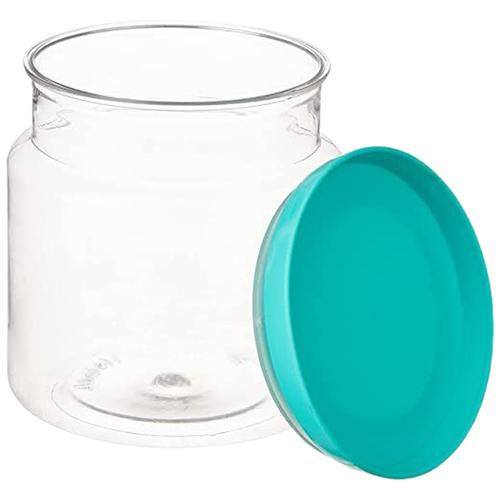 Buy YouBee Plastic Kitchen Storage Container - Air-Tight, Transparent,  Stackable, Grey Lid Online at Best Price of Rs 229 - bigbasket