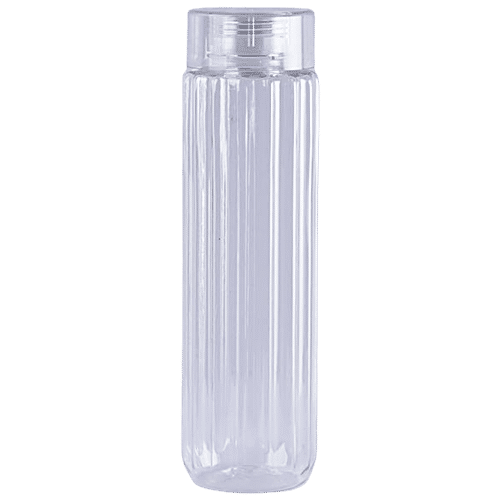 Buy BB Home Leo Plastic PET Water Bottle - Break Resistant, Leak Proof,  Narrow Mouth, Black Online at Best Price of Rs 80.04 - bigbasket