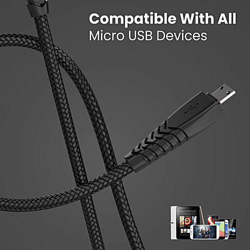 Buy Portronics Konnect B Micro USB Cables For Fast Charging & Data Sync ...