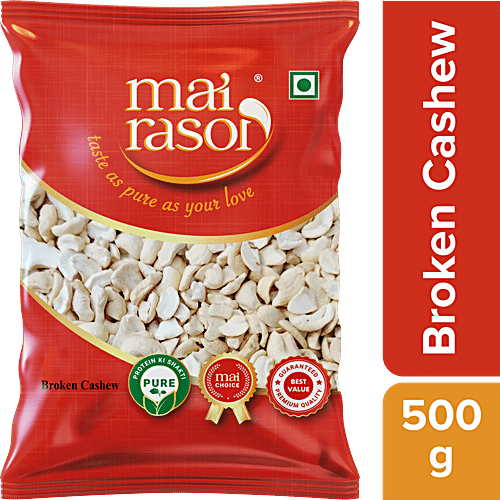 Buy Mai Rasoi Broken Cashews/Godambi/Kaju Online at Best Price of Rs ...