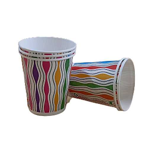 Buy Paricott Paper Cup - Mix Design, Assorted Colour, Eco-friendly