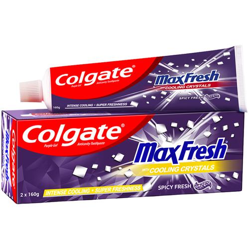 Buy Colgate MaxFresh Purple Gel Toothpaste - Spicy Fresh With