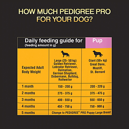 Buy Pedigree PRO Mother & Pup Starter Large Breed - Dry Dog Food, For ...