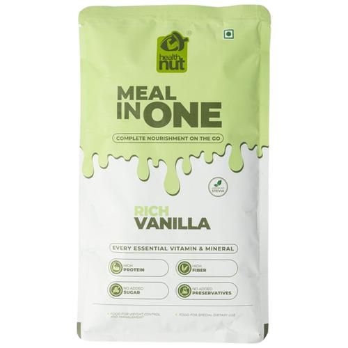 Buy Health Nut Meal-In-One - Rich Vanilla, High Protein, Complete  Nourishment Online at Best Price of Rs 249 - bigbasket