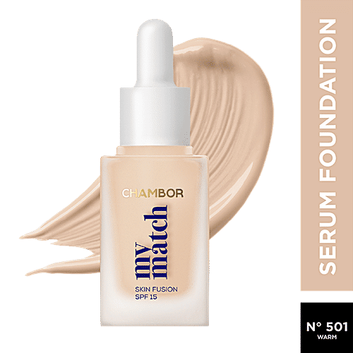 Buy CHAMBOR My Match Skin Fusion Serum Foundation - SPF 15 Online at ...