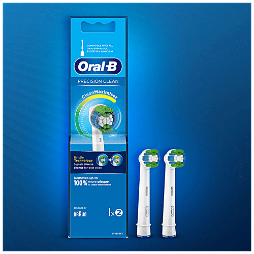 Buy Oral-B Precision Clean Refills - Original Replaceable Brush Head ...