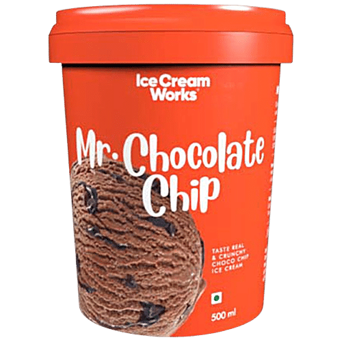 Buy Ice Cream Works Mr. Chocolate Chip Ice Cream Online at Best Price ...